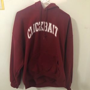Maroon David Dobrik Hoodie